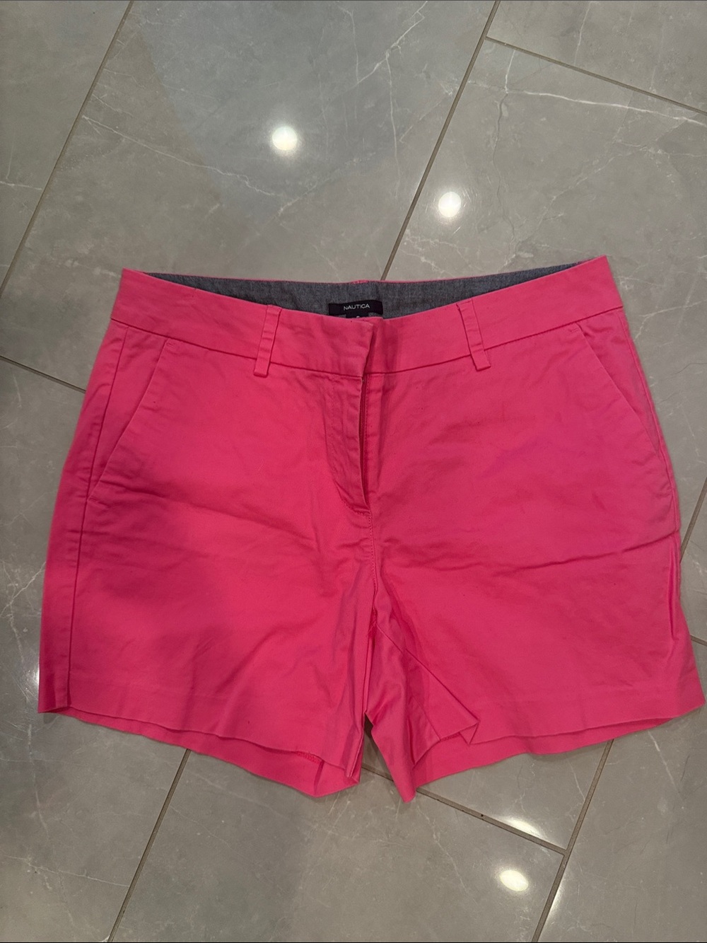 Nautica, bright pink shorts. Like new! Size 8